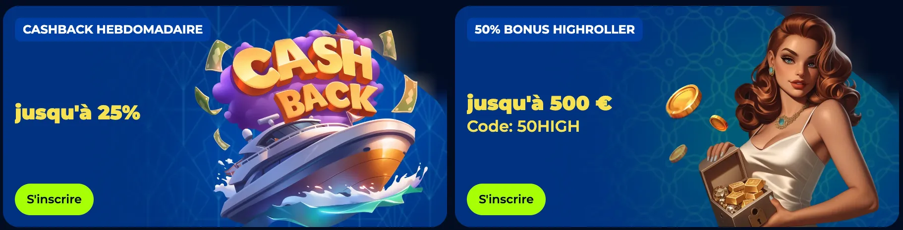 Bonus et Billionairespin Casino